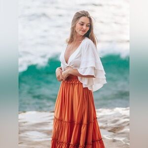 Cocopina Matilda Wrap Top - NWT